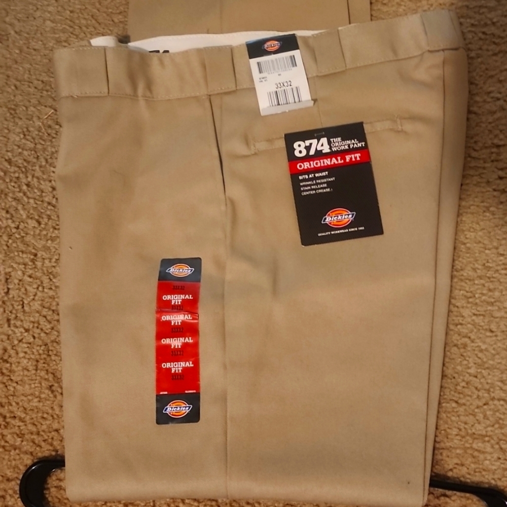 New pair of Dickies Khaki pants